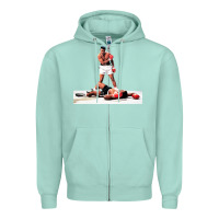 Seafoam ali vs liston Zipper Hoodie - linhVisuals