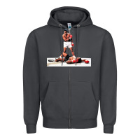 Smoke ali vs liston Zipper Hoodie - linhVisuals