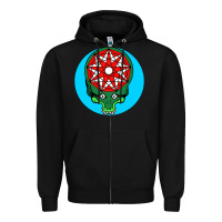 Black king funny gizzard Zipper Hoodie - linhVisuals