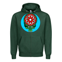 Sports Green king funny gizzard Zipper Hoodie - linhVisuals