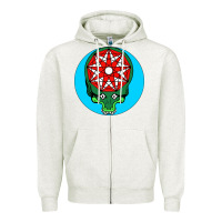 Oatmeal Heather king funny gizzard Zipper Hoodie - linhVisuals