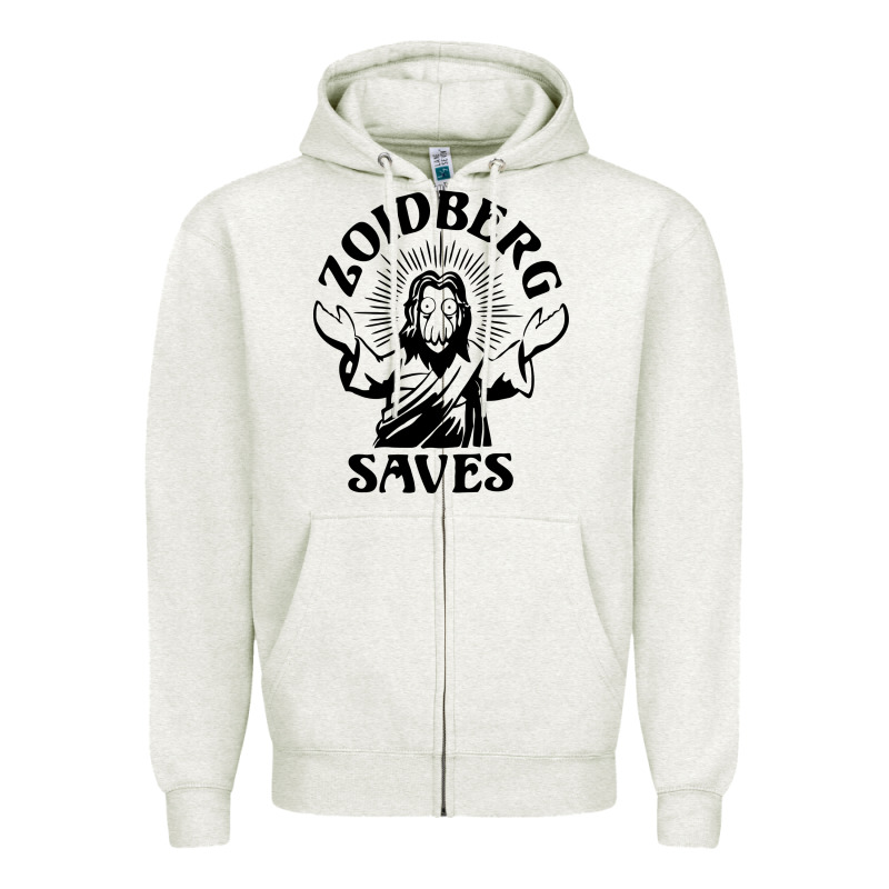 Zoidberg Saves Zipper Hoodie by linhVisuals | Teevron
