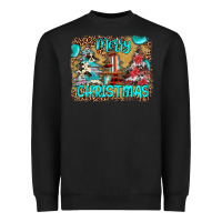 Black merry christmas Heavyweight Sweatshirt - JahusDesignShop
