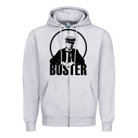Buster Keaton Zipper Hoodie | Teevron