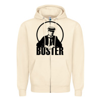 Sandshell buster keaton Zipper Hoodie - linhVisuals