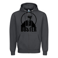 Smoke buster keaton Zipper Hoodie - linhVisuals