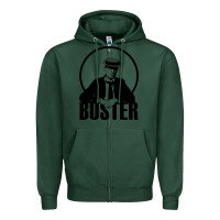 Sports Green buster keaton Zipper Hoodie - linhVisuals