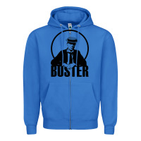 True Royal buster keaton Zipper Hoodie - linhVisuals