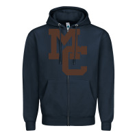 Navy mount carmel high school Zipper Hoodie - linhVisuals