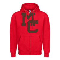 Red mount carmel high school Zipper Hoodie - linhVisuals