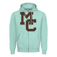 Seafoam mount carmel high school Zipper Hoodie - linhVisuals