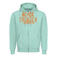 Seafoam thunderstruck Zipper Hoodie - linhVisuals