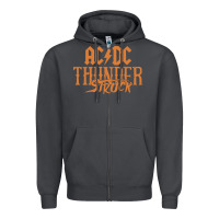 Smoke thunderstruck Zipper Hoodie - linhVisuals