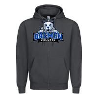 Smoke daemen college Zipper Hoodie - linhVisuals