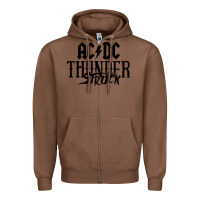 Chestnut thunderstruck Zipper Hoodie - linhVisuals