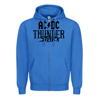 True Royal thunderstruck Zipper Hoodie - linhVisuals