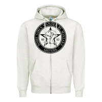 Oatmeal Heather some girls wander by mistake Zipper Hoodie - linhVisuals