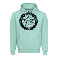 Seafoam some girls wander by mistake Zipper Hoodie - linhVisuals