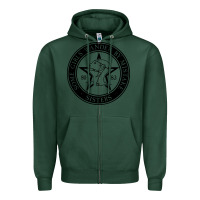 Sports Green some girls wander by mistake Zipper Hoodie - linhVisuals