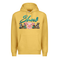 Antique Gold show mom pig Premium Hoodie - Artiststas