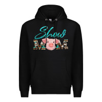 Black show mom pig Premium Hoodie - Artiststas