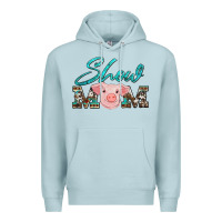 Blue Mist show mom pig Premium Hoodie - Artiststas