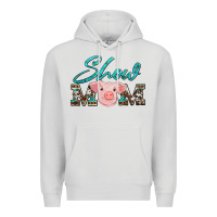 Dove Grey show mom pig Premium Hoodie - Artiststas