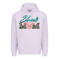 Lilac show mom pig Premium Hoodie - Artiststas