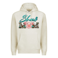 Oatmeal Heather show mom pig Premium Hoodie - Artiststas