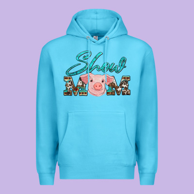 Show Mom Pig Premium Hoodie Designed By Artiststas