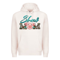 Pale Pink show mom pig Premium Hoodie - Artiststas