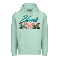 Seafoam show mom pig Premium Hoodie - Artiststas