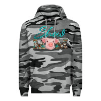Slate Camo show mom pig Premium Hoodie - Artiststas