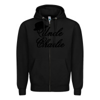 Black charlie wilson music Zipper Hoodie - linhVisuals