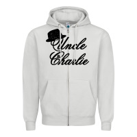 Dove Grey charlie wilson music Zipper Hoodie - linhVisuals