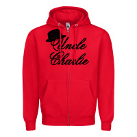 Red charlie wilson music Zipper Hoodie - linhVisuals