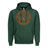 Sports Green The University of Texas Permian Basin Zipper Hoodie - linhVisuals