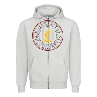 Dove Grey Tuskegee University Zipper Hoodie - linhVisuals