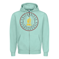 Seafoam Tuskegee University Zipper Hoodie - linhVisuals