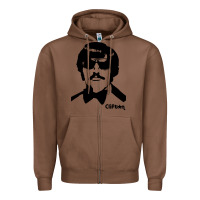 Chestnut tony clifton Zipper Hoodie - linhVisuals