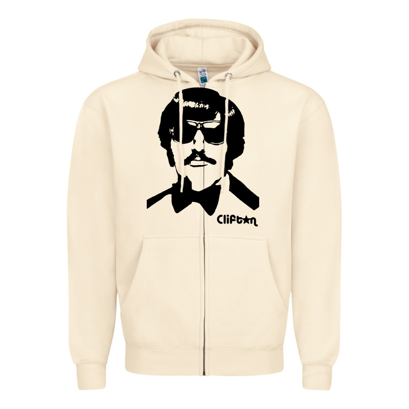 Tony Clifton Zipper Hoodie by linhVisuals | Teevron