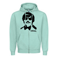 Seafoam tony clifton Zipper Hoodie - linhVisuals