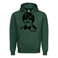 Sports Green tony clifton Zipper Hoodie - linhVisuals