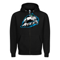 Black the-alaska-aces-merch Zipper Hoodie - linhVisuals