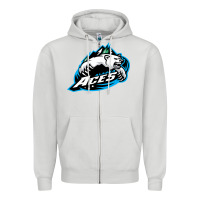 Dove Grey the-alaska-aces-merch Zipper Hoodie - linhVisuals