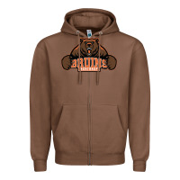 Chestnut northrop high school Zipper Hoodie - linhVisuals