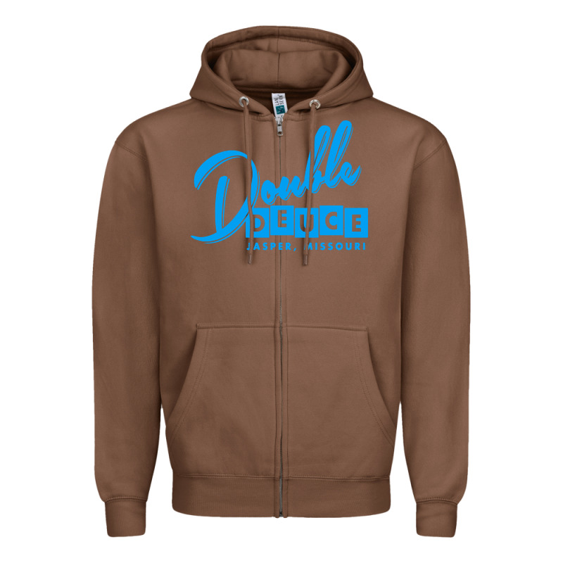 Double Deuce Bar Zipper Hoodie by linhVisuals | Teevron