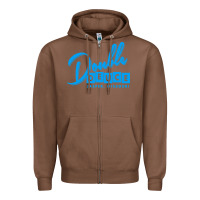 Chestnut double deuce bar Zipper Hoodie - linhVisuals