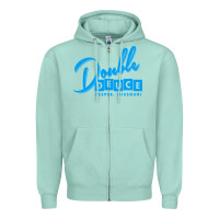 Seafoam double deuce bar Zipper Hoodie - linhVisuals