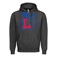 Charcoal Heather lada-togliatti-merch Zipper Hoodie - linhVisuals